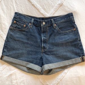 Levi’s 501 Button-Fly Jean Shorts